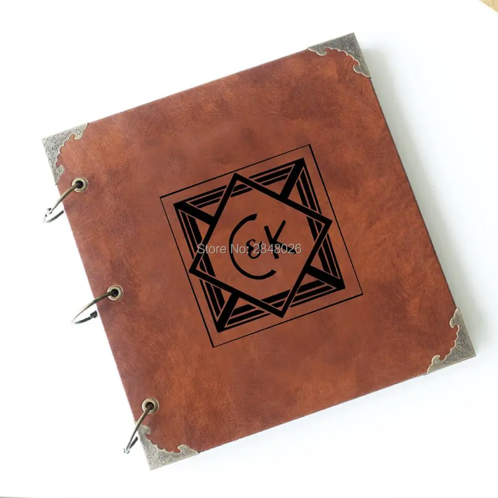 Custom Photo Book - Album fotografico in pelle incisa con