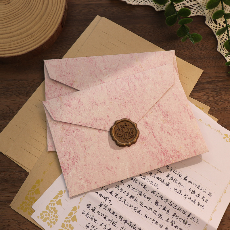 Busta con texture stile canale - Wax Seal Letter Kit recensione e prezzo